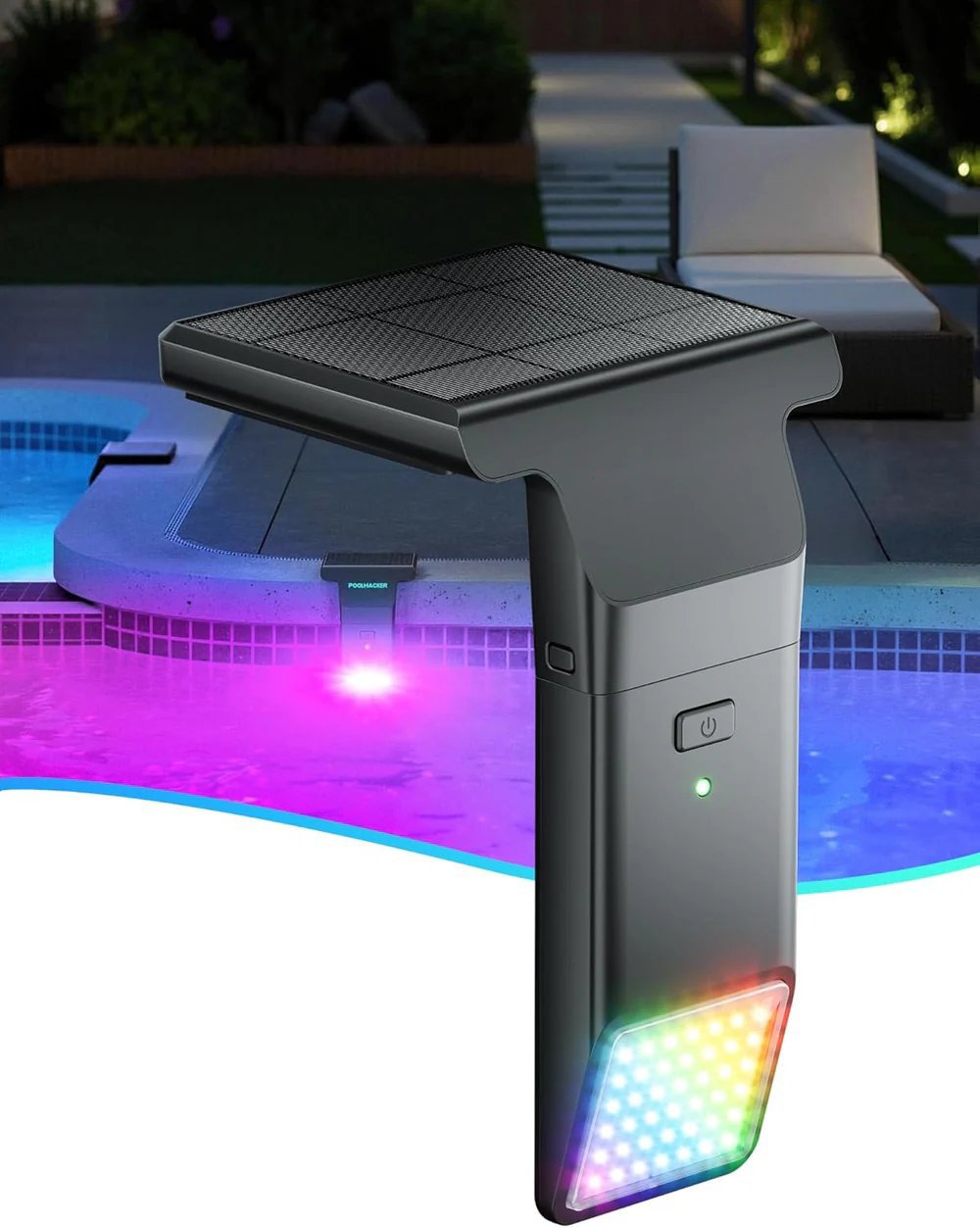 🌟 New Series — Poolside Solar Light for Swimming Pool ✨