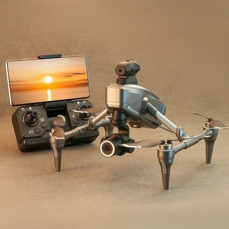 🔔 Drone with 8K camera for adults, v196 rc quadcopter with auto return, follow me, brushless motor, circular flight, waypoint, altitude hold, headless mode, 28 minutes long flight time!!