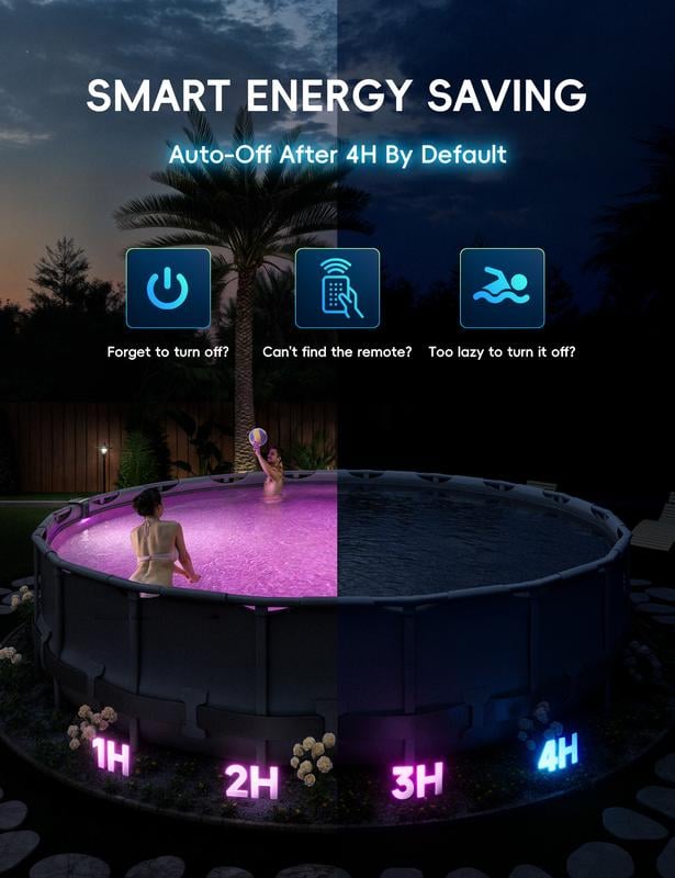 🌟 New Series — Poolside Solar Light for Swimming Pool ✨