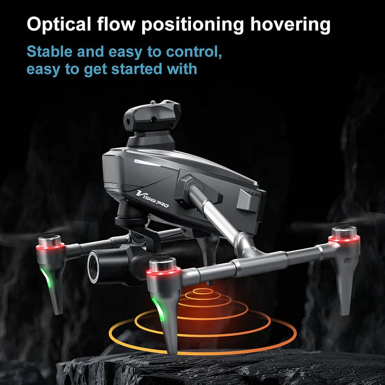 🔔 Drone with 8K camera for adults, v196 rc quadcopter with auto return, follow me, brushless motor, circular flight, waypoint, altitude hold, headless mode, 28 minutes long flight time!!