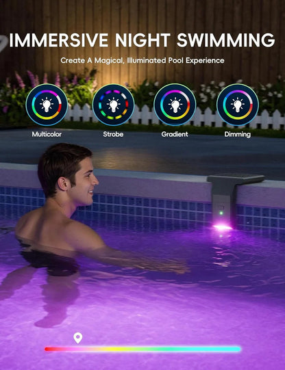 🌟 New Series — Poolside Solar Light for Swimming Pool ✨