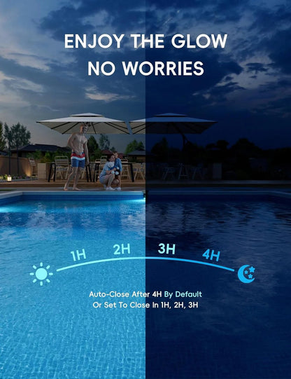 🌟 New Series — Poolside Solar Light for Swimming Pool ✨